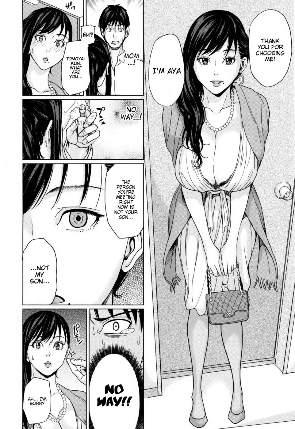 Hentai Manga Comic-Delivery Mama -Midara na Ore no Gibo-san-Chapter 1-14